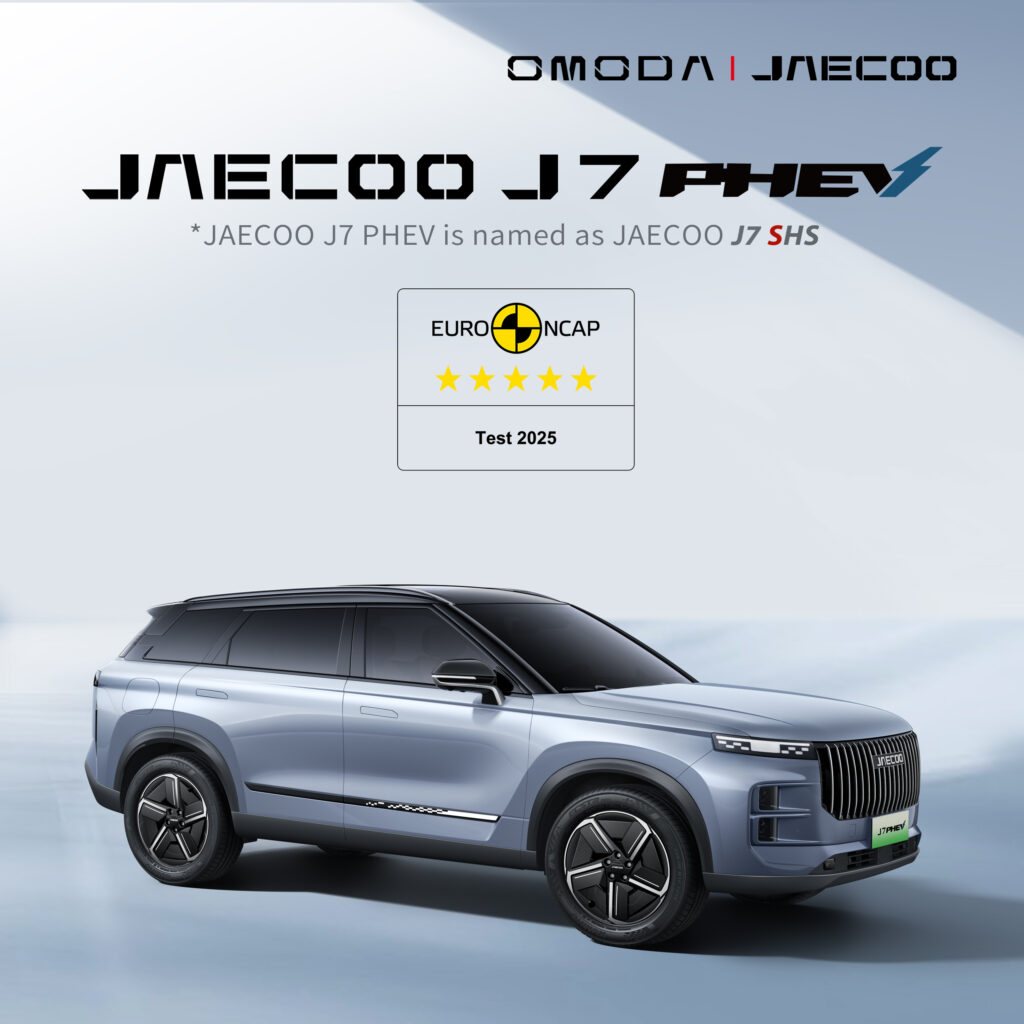 JAECOO J7 SHS showcasing advanced safety and intelligent driving technology